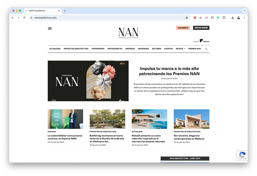 Web NAN Arquitectura